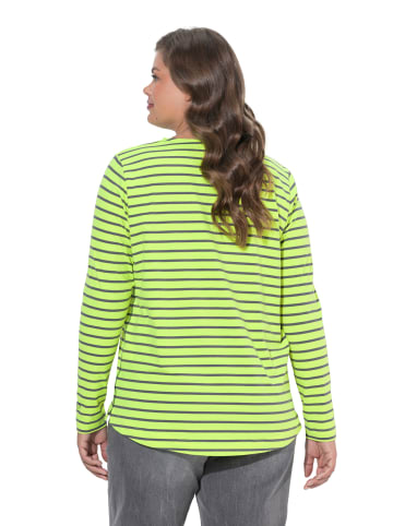 LAURASØN Langarmshirt in safety yellow