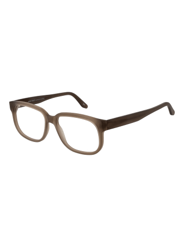 Andy Wolf Unisex Optische Fassungen Rechtwinklig Beige