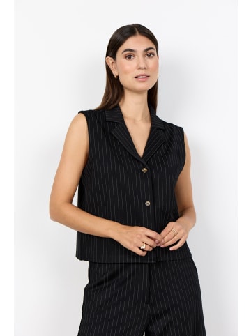 soyaconcept SC-GILL 1 Weste mit Nadelstreifen in c black combi