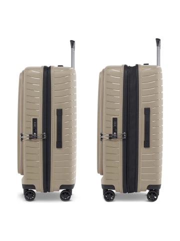 Stratic Novium 4 Rollen Trolley M 65.5 cm mit Dehnfalte sand