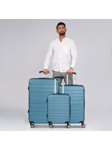 Bench Seattle 4 Rollen Kofferset 3-teilig in nordic-blue