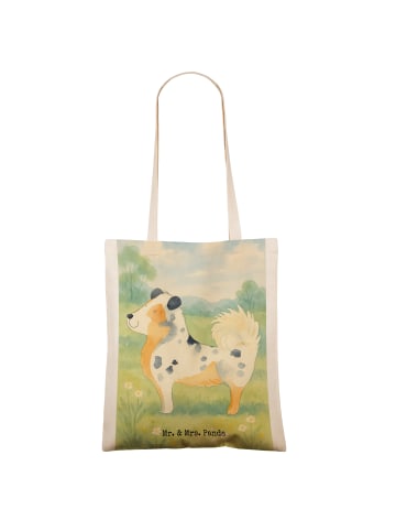 Mr. & Mrs. Panda Festivaltasche Hund Australien Shepherd Design ... in Weiß