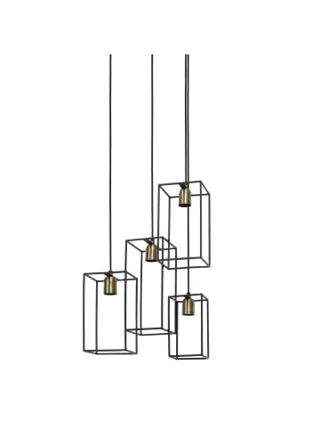 Light & Living Hängeleuchte Marley - Schwarz - 35x32x57cm - 4L