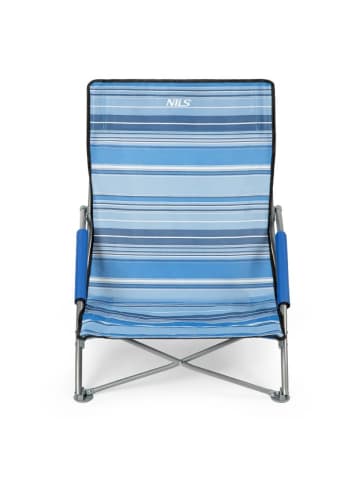 COFI 1453 NILS CAMP NC3035 Campingstuhl – klappbarer Outdoor Stuhl mit in Blau