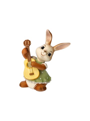 Goebel Figur " Hasenmädchen - Gitarrenklang " in Bunt