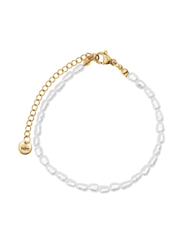 Steel_Art Perlenarmband für Damen Maila goldfarben in goldfarben