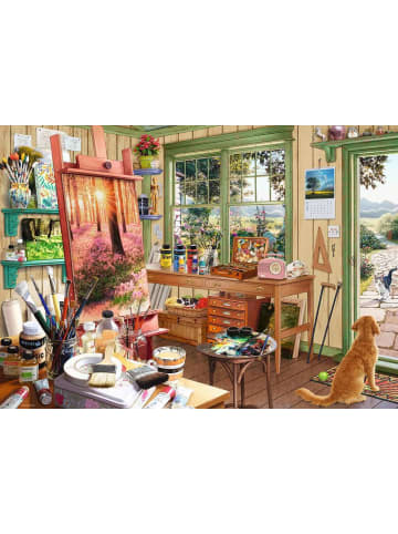 Ravensburger Ravensburger Puzzle 1.000 Teile Künstlerwerkstatt in bunt
