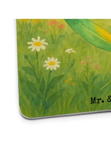 Mr. & Mrs. Panda Untersetzer Blume Sonnenblume Design ohne Spruch in Weiß