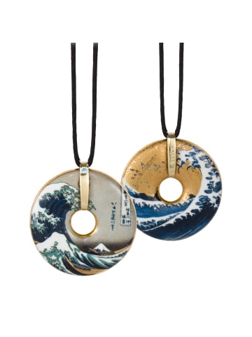 Goebel Halskette " Katsushika Hokusai - Die Welle " in bunt