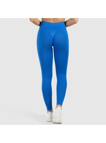 SMILODOX Leggings Myrah Scrunch in Blau
