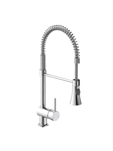Franz Joseph Schütte CORNWALL Spiralfeder Spültischarmatur, Chrom