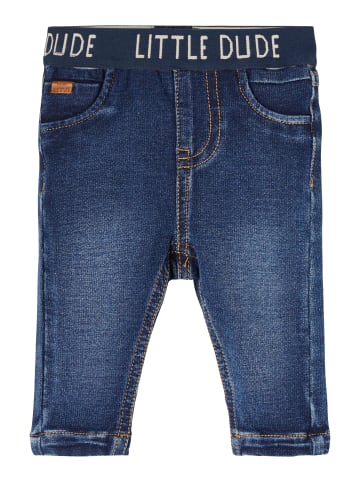 name it Jeanshose in dark blue denim