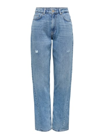 ONLY Straight-Fit jeans in Medium Blue Denim