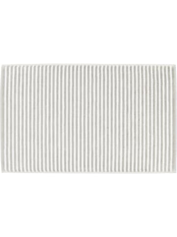 Cawö Cawö Badematten Two-Tone Stripes 480 platin - 76 in platin - 76