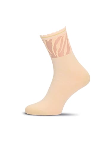 Tamaris Socken comfort zebra 2er Pack comfort in sand