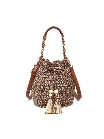 KASSANDRA Eimer Tasche in BROWN