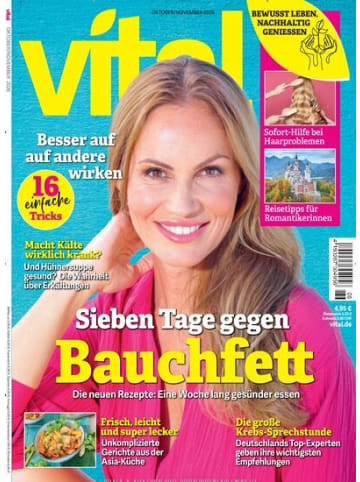 Hubert Burda Media 6 x VITAL Zeitschrift (Gutschein für Jahres Abo)