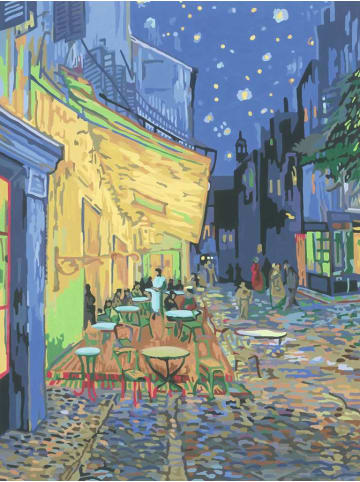 Ravensburger Ravensburger Malprodukte Caféterrasse am Abend (Van Gogh) in bunt