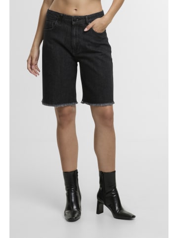 2Y Studios Denim Short in washed black