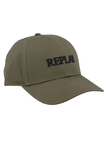 Replay Baseball Cap 26 cm in khaki green