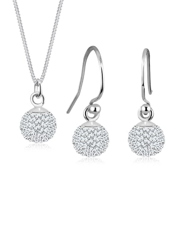 Elli Schmuckset 925 Sterling Silber in Weiß