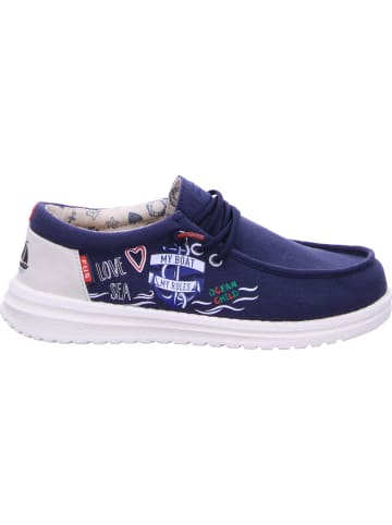Fusion Halbschuhe Emma in marina life blue