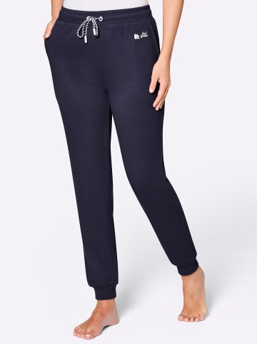 WITT WEIDEN Hose in marine-weiß