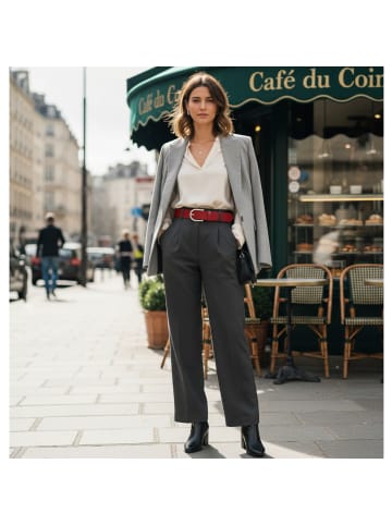 FRONHOFER Ledergürtel in Jade