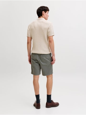 Jack & Jones Gestricktes Polo in Oatmeal