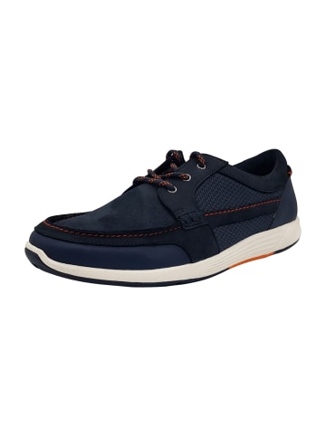 Clarks Sportliche Schnürschuhe in Blau