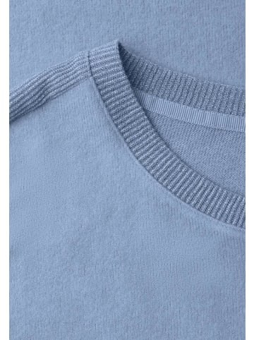 Street One Langarmshirt in frosted blue mel.