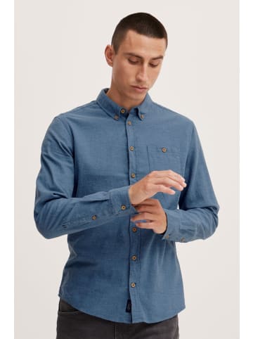 BLEND Langarmhemd Shirt 20714318 in blau