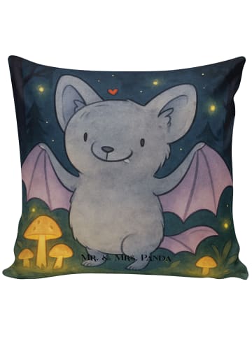 Mr. & Mrs. Panda Sofakissen Fledermaus Classic Design ohne Spruch in Weiß