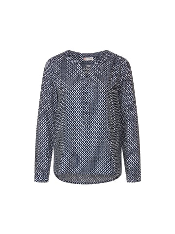 Street One Langarmbluse in deep blue