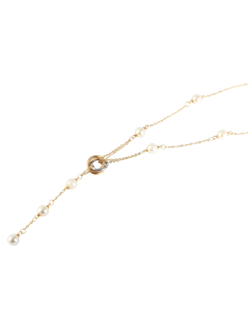 Adeliás Damen Halskette mit Anhänger – aus Edelstahl in gold