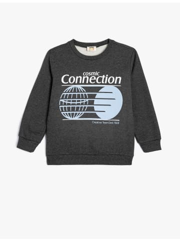 KOTON Sweatshirt in Anthrazit