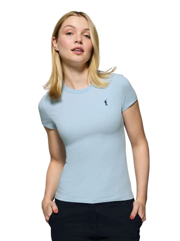 Polo Club T-SHIRT in Babyblau