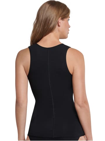 Schiesser Tanktop Personal Fit in Schwarz