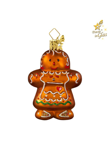 Käthes Original Baumschmuck Glas Lebkuchen-Mädchen in bunt