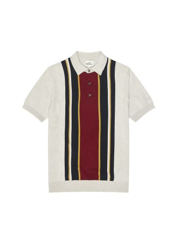 Ben Sherman Polo in Weiß / Blau