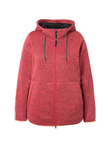 Ulla Popken Sweatjacke in koralle