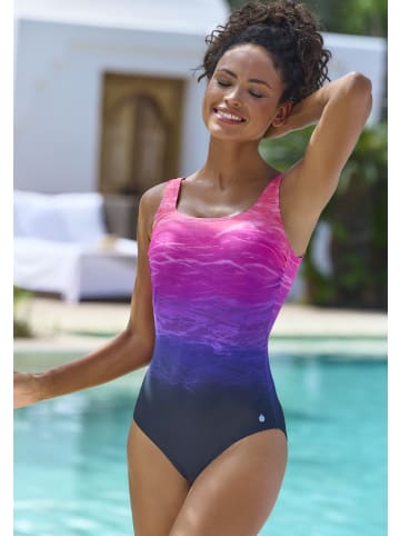 LASCANA LASCANA Badeanzug in pink bedruckt