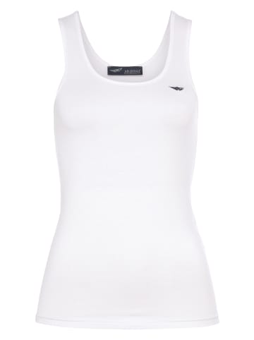 ARIZONA Tanktop in weiß