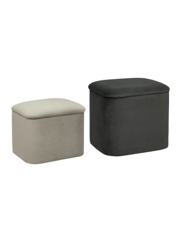 Atmosphera Créateur d'intérieur Sitzhocker in grau
