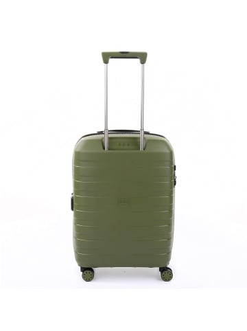 Roncato Box 4.0 4 Rollen Kabinentrolley 55 cm mit Dehnfalte in militare