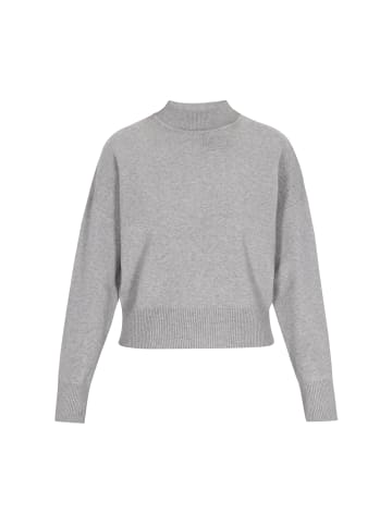 usha BLACK LABEL Women Sweater in grey melange