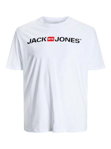 JACK & JONES PLUS T-shirt in White