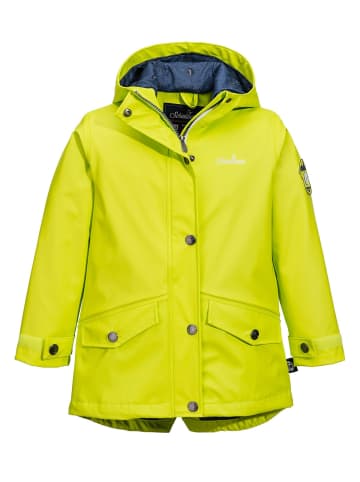 SCHIETWETTER Mädchen Regenjacke Parka in lime