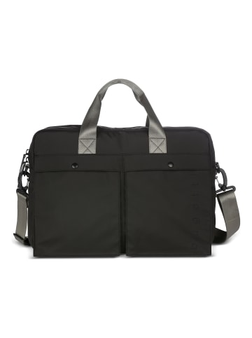 Bugatti Legere Aktentasche 40 cm Laptopfach schwarz