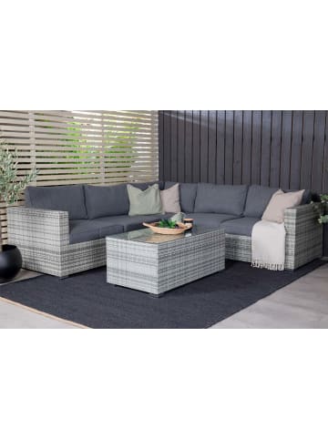 ebuy24 Lounge-Set Amazon 2-teilig Grau 60 x 110 cm